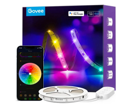 Inteligentne oświetlenie GOVEE Taśma LED H619A 10m WiFi Bluetooth RGBIC